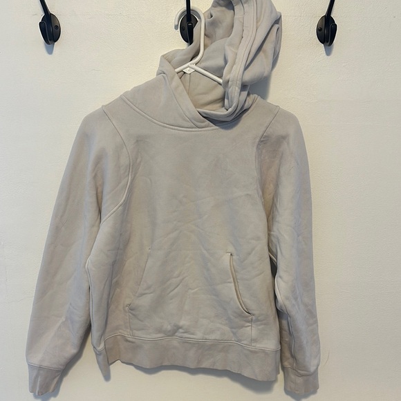 lululemon athletica Tops - Lululemon Athletica Cream Hoodie